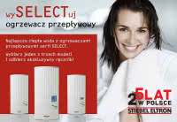 Każdy zakup jednego z 3 modeli ogrzewacza przepływowego serii SELECT będzie nagrodzony upominkiem