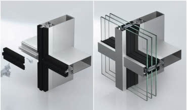 Schüco AOC 50/60 Reno - sposób na szybką modernizację fasady aluminiowej