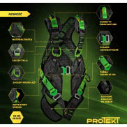 Szelki bezpieczeństwa P-500 PRO-FIT