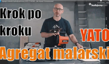 Jak używać i konserwować hydrodynamiczny agregat malarski YATO YT-82560?